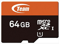 Карта памяти microSDXC 64GB Team xTreem Class 10 UHS-I + SD-adapter