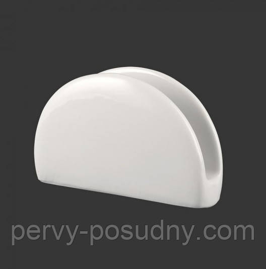 Підставка для серветок порцеляновий Extra White 120 мм