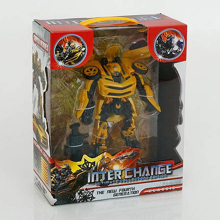Іграшка для хлопчика трансформер-автобот Бамблбі / Transformer Bumblebee 4088, фото 3