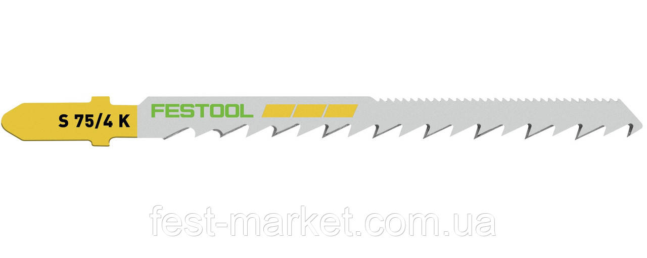 Пильне полотно для лобзика S 75/4 K/5 Festool 204265