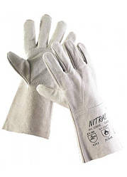 Рукавиці краги зварника NITRAS 20535