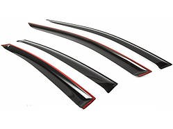 Вітровики Chevrolet Aveo III SD 06-11 П/К скотч "AV-Tuning"