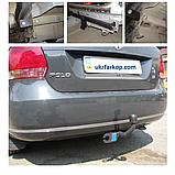 Фаркоп на Фольксваген Поло, Фаркоп Volkswagen Polo, (2010-2017), Седан, фото 4