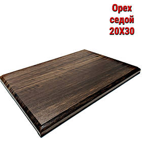 Плакетка (підкладка для диплому) MDF 20x30 (горіх сивий)