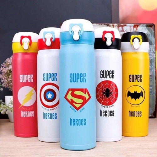 Дитячий Термос з поїлкою в школу Super Heroes (Супер Герой) 340 мл