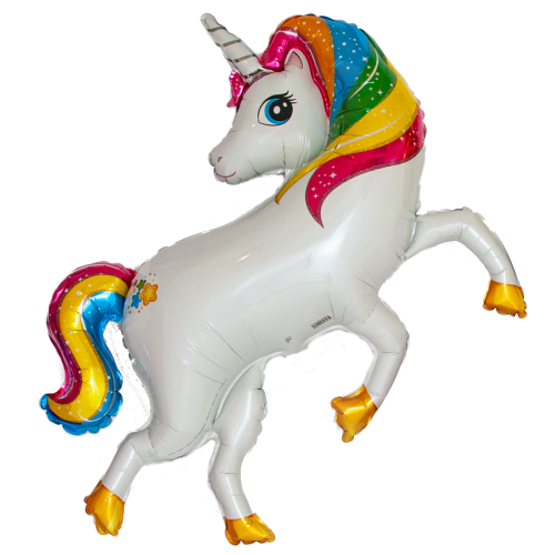 Куля повітряна фігура " Єдиноріг " Розмір: 37 см, фото 1