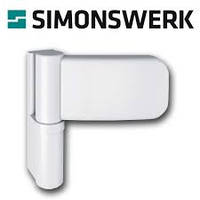 Дверная петля Simonswerk Siku 3D K3035, белая