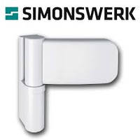 Дверна петля Simonswerk Siku 3D K3035, біла