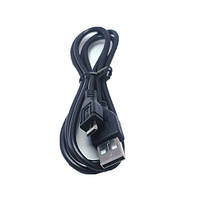 USB - USB micro кабель 1.0 м Черный для синхронизации данных, питания (100316)