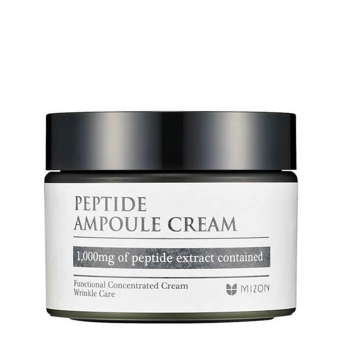 Омолоджувальний пептидний крем для обличчя Mizon Peptide Ampoule Cream 50 мл, фото 1
