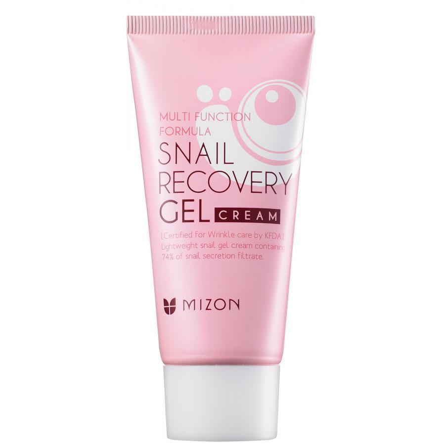 Омолоджувальний гель для обличчя з муцином равлика Mizon Snail recovery gel cream 45 мл