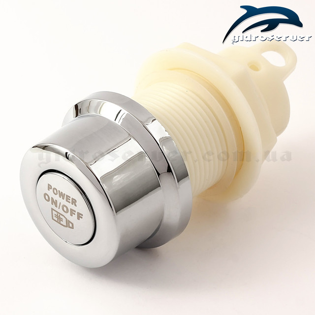 Пневмокнопка для гідромасажної ванни, джакузі PK-01 стандартного зразка.