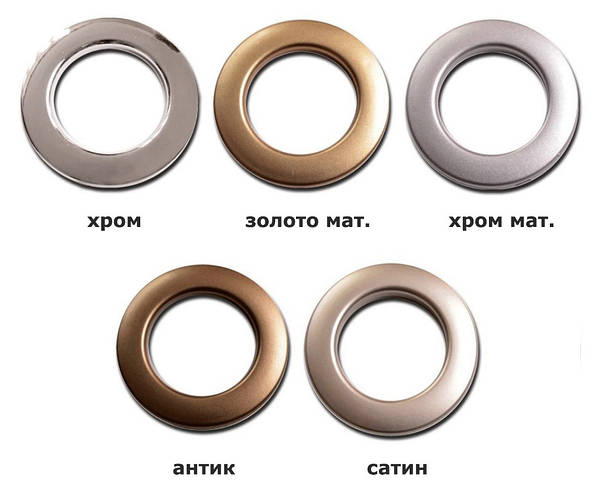 Люверс для штор Діаметром 28 мм Антик E6 (ID#1061155290), ціна: 11 ...