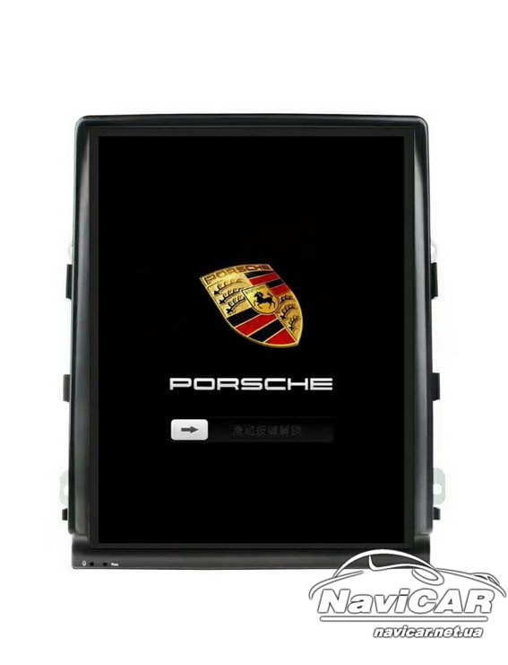 Штатна магнітола для Porsche Cayenne 2011-2016 Tesla Style на Android
