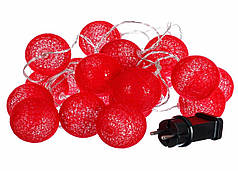 Тайські ліхтарики "Червоний" (20 кульок)
