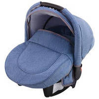 Дитяче автокрісло Adamex CARLO льон світло-синій