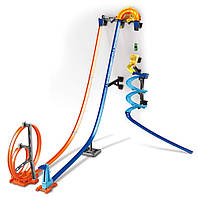 Трек Хот вилс Гонки по вертикали Hot Wheels Track Builder Vertical Launch Kit GGH70