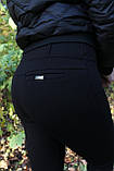 Лосини жіночі трикотажні утеплені на флісі, фото 2