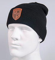 Шапка-колпак мужская из тонкой пряжи CRUX One Size Чёрный