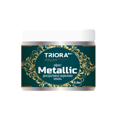 Декоративна акрилова емаль Metallic "TRIORA"