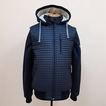 Зимова, чоловіча куртка "ТNF" великих розмірів.Replic-Design.