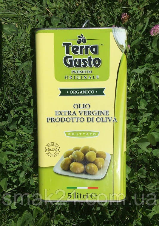 Олія оливкова Olio Extra Vergine Terra Gusto Італія 5 л