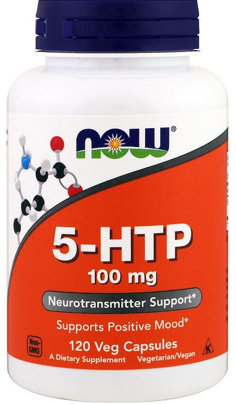 Релаксант Now Foods — 5-HTP 100 мг (120 капсул)