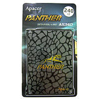 Жесткий диск SSD ApacerAS340 PANTHER 240Gb;2.5";SATAIII 6Gb TLC(AP240GAS340-G1)