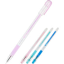 Ручка гелева "пиши-стирай" Student, синій AG1071-02-A