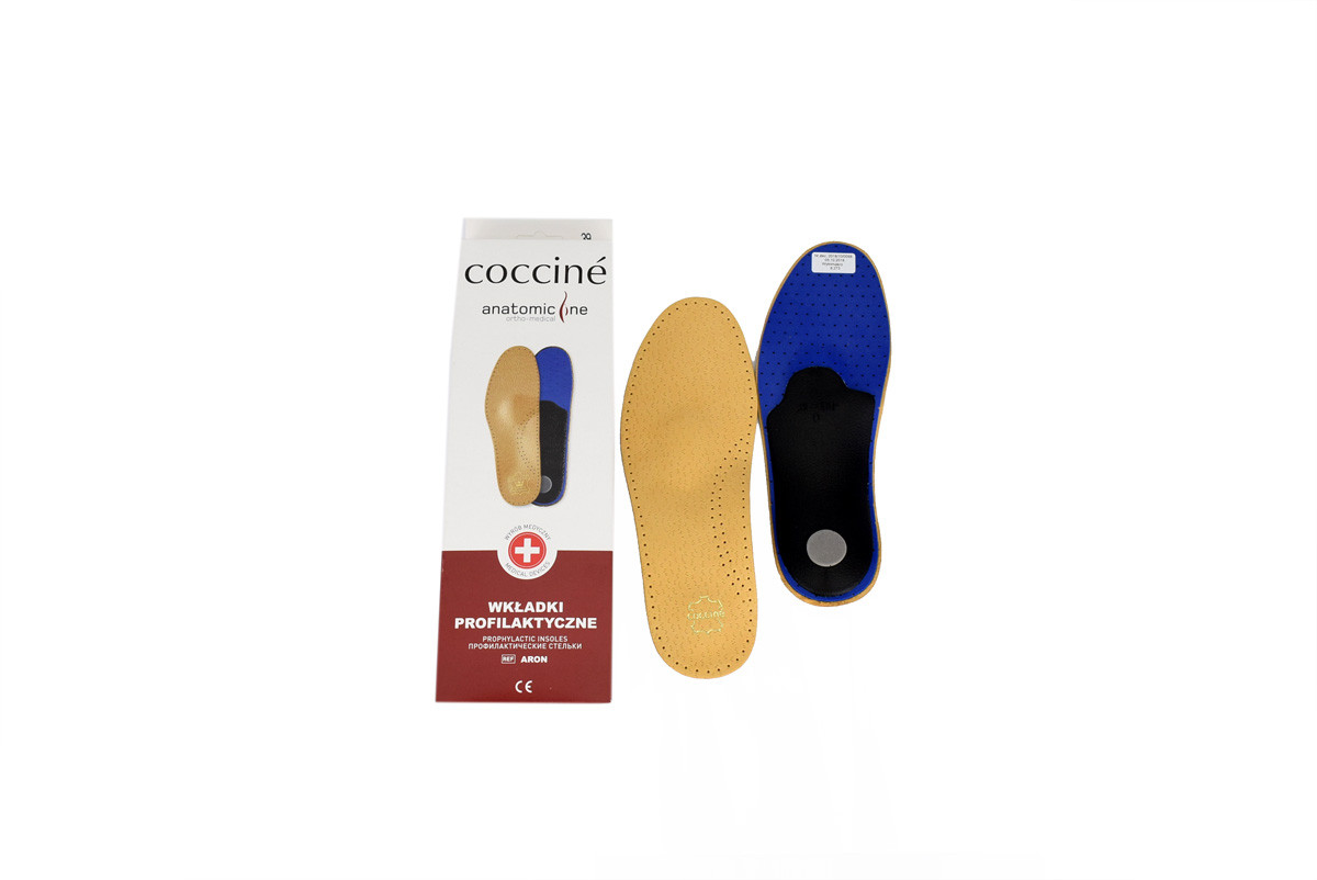 Устілки Coccine Aron ортопедичні шкіряні р. 35/36
