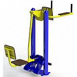 Тренажер Жим ногами/Горизонтальний упор для преса, фото 3