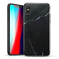 Чохол ESR для iPhone XS Max Marble Slim, Black (4894240071731)