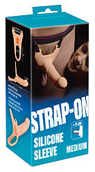Silicone Strap-on +5cm medium strap-on
