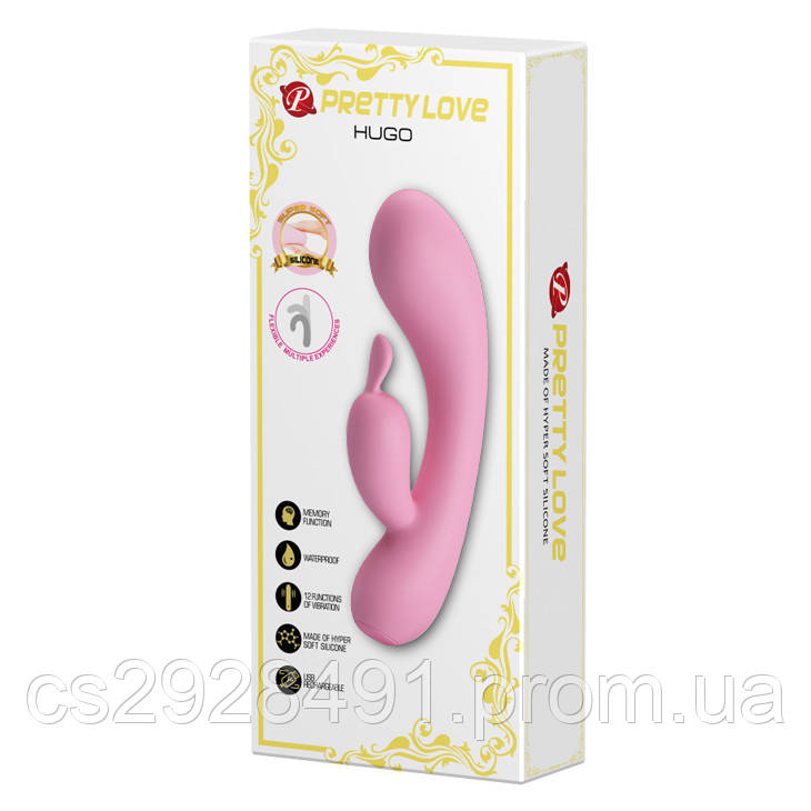 Hi-tech вібратор - Pretty Love Hugo Vibrator Pink