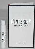 Парфумована вода (пробник) Givenchy l'interdit 2018 1 мл