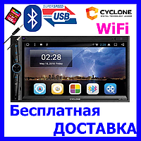 2Din GPS автомагнітола CYCLONE MP-7061 A УМНА МАГНІТОЛА WiFi Android