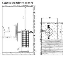 Електрокаменка для лазні Harvia Cilindro PC 110XE steel 10,8 кВт, фото 5