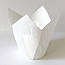 Форма паперова для кексів "Тюльпан" біла, дно 5 см, фото 2