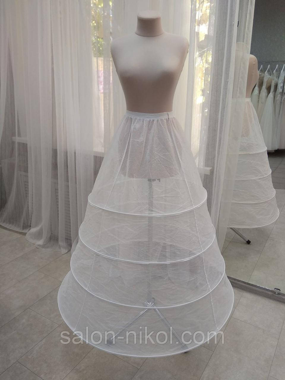 Під'юбник під весільну сукню: кринолін, підспідничник, кільця № 4, фото 1