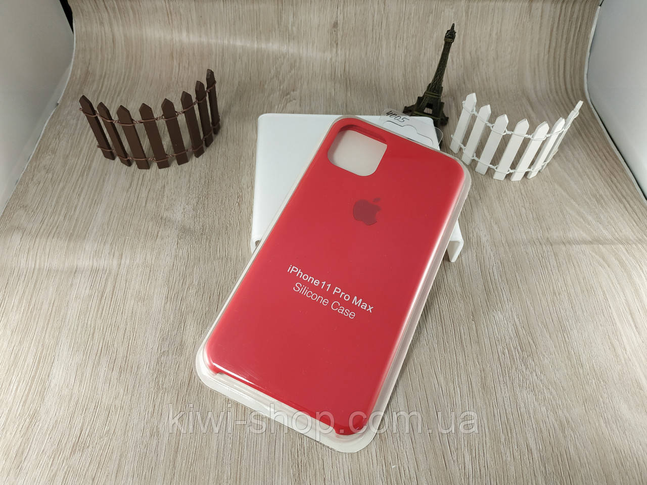 Оригінальний силіконовий чохол для Iphone 11 Pro Max Soft Touch — червоний, фото 1