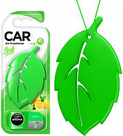 Ароматизатор Aroma Car Leaf 3D Lemon (Лимон) 83128