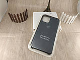 Оригінальний силіконовий чохол для Iphone 11 Pro Soft Touch — чорний, фото 2