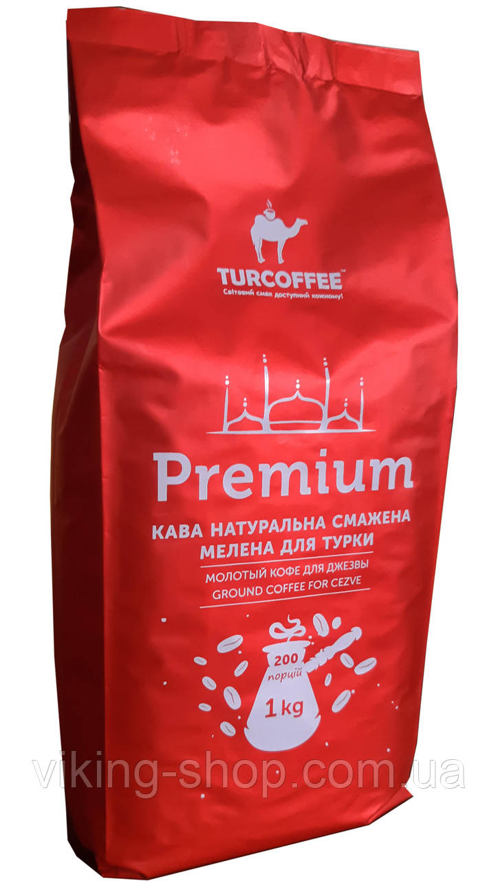 Кава Premium мелена TURCOFFEE, 1кг