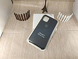 Оригінальний силіконовий чохол для Iphone 11 Soft Touch — чорний, фото 2