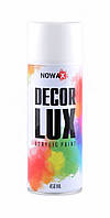 NOWAX Decor Lux Акриловая спрей-краска белая NX48014 450мл