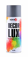 NOWAX Decor Lux Акриловая спрей-краска светло серая NX48017 450мл