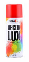 NOWAX Decor Lux Акриловая спрей-краска красная NX48022 450мл