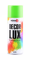NOWAX Decor Lux Акриловая флуоресцентная спрей-краска зеленая NX48046 450мл