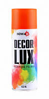 NOWAX Decor Lux Акриловая флуоресцентная спрей-краска оранжевая NX48047 450мл