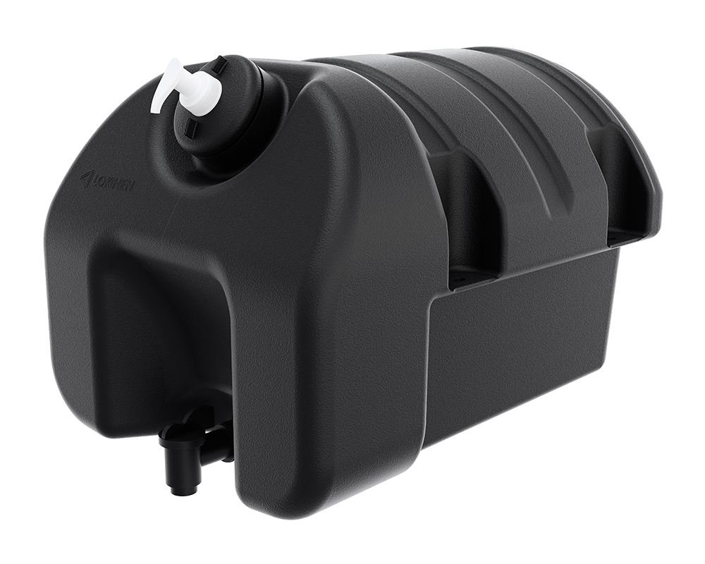 Бак для води Lokhen автомобільний з дозатором (рукомийник) 18 літрів, фото 1